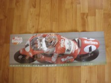 POSTER ANNO 1997 - MASSIMILIANO MAX BIAGGI CAMPIONE DEL MONDO