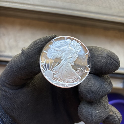 1986 american silver eagle - 1986,