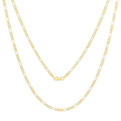 Vero 10k oro - giallo, 2.5mm