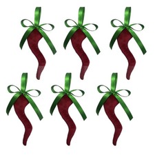 6 decorazioni per albero di