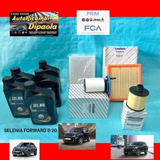 KIT TAGLIANDO ORIGINALE FIAT 500X JEEP RENEGADE 1.6 2.0 CRD MULTIJET SELENI 0W20
