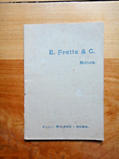 1915 circa-E. FRETTE & C. Monza-Biancheria intima-Tovaglie-Lenzuola+