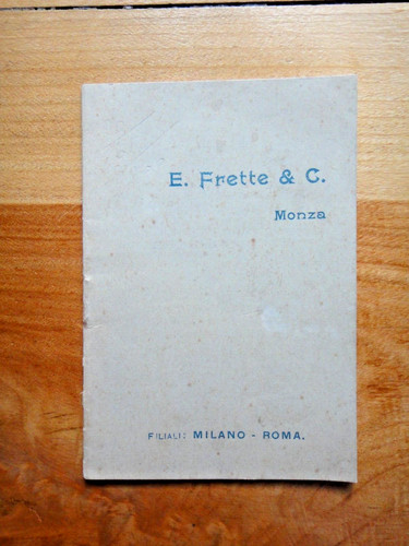 1915 circa frette - frette, &