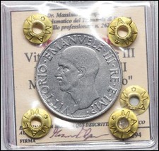 Regno d'italia 1 Lira 1940 XVIII Magnetica SPL Vittorio Emanuele III Monete