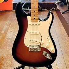 Fender Mexico Player Stratocaster tastiera in acero usata Sunburst con custod...