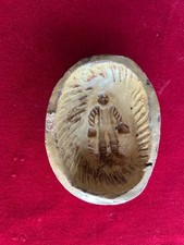 Antiche forme religiose MOSTARDA ceramica Caltagirone