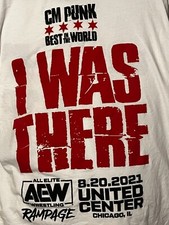 T-shirt AEW CM Punk First
