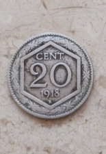 20 Centesimi 1918 Vitt