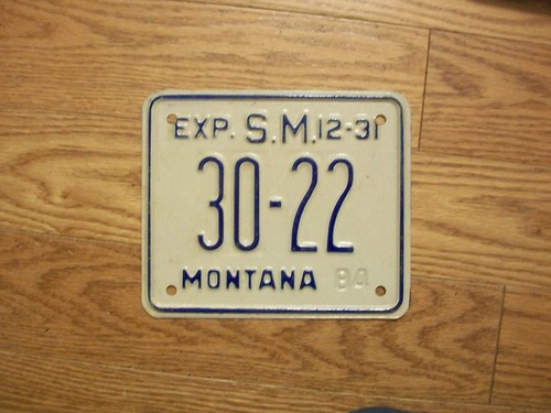Targa singola montana - montana,