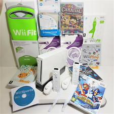 CONSOLE WII BUNDLE ottime condizioni = ragazzi/ragazze + giochi famiglia = fit balance board = yoga = sport
