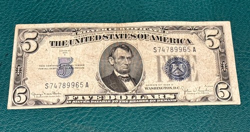 Banconota dollari 1934 d - da,