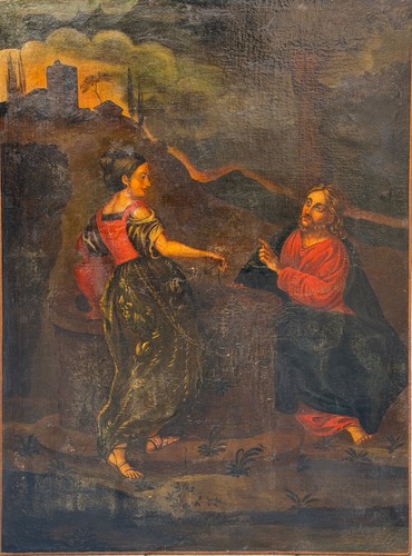 Dipinto antico gesù la - dipinto, antico,