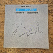 LP Keith Jarrett Trio - Standards Live 827 827-1 Germany 1986 Jazz Vinile