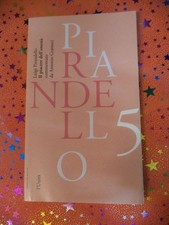 BOOK LIBRO PIRANDELLO 5 PIACERE DELL'ONESTA' Antonio Gramsci UNITA' 1993 (L80c)*