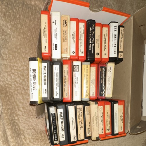 Lot untested 8 track - lot, of