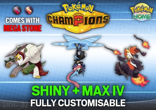 Mega delphox greninja - mega,