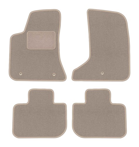 Tappetini velluto beige - tappetini, in