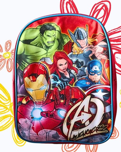 Zaino asilo avengers premium - avengers,