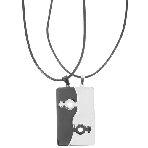 Collane coppia abbinate - , di
