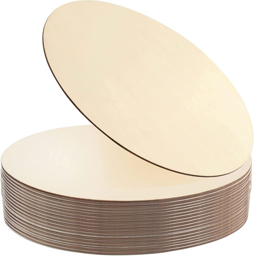 Dischi rotondi legno da - 22,