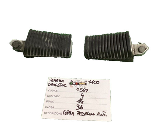 Coppia pedalini anteriori - pedalini,
