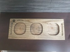 Jameson Whiskey wooden serving