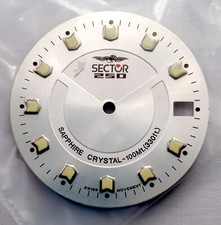 Nos sector 250 Shapphire Cristalli 100 M Sphere 5215126022 Dial Watch Vintage