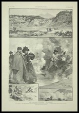 GRAVURE  VOLCAN SOLFATARE