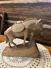 Statuina in legno scultura