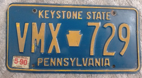 Targa pennsylvania originale - ,