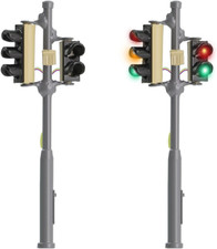 2 Pezzi Pista H0 1:87 Modello