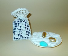 BOMBONIERA  SACCHETTO CON