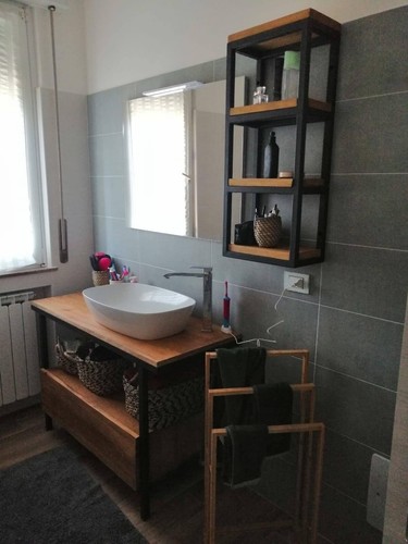 Mobile bagno legno massello - , di