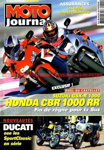Moto journal 1602 honda - moto,