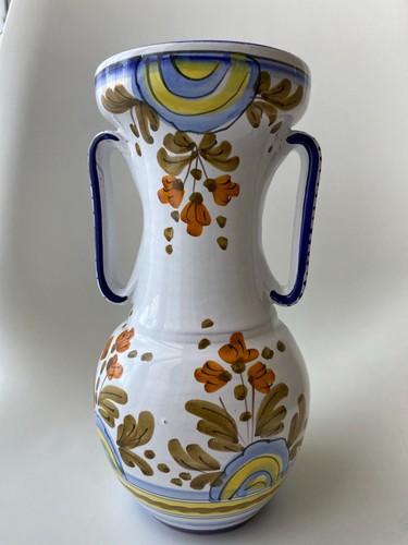 Vaso vintage ars deruta - vaso,
