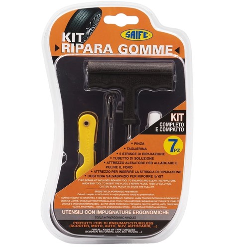 Saife kit ripara pneumatici - kit,