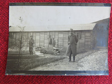 FOTO MILITARE WW1 REGIO ESERCITO BARACCHE CASERMA POW SOLDATI PRIMA GUERRA