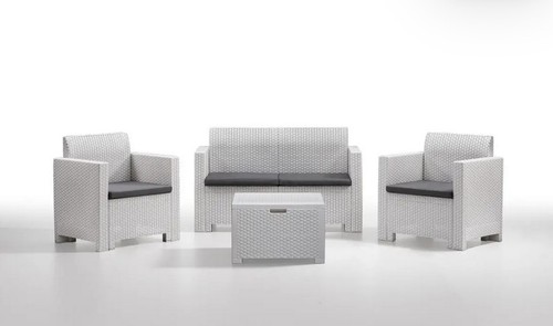 Set nebraska bianco poltrona - nebraska, 2