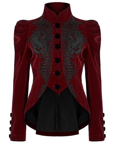 Punk rave donna gotico giacca - donna,