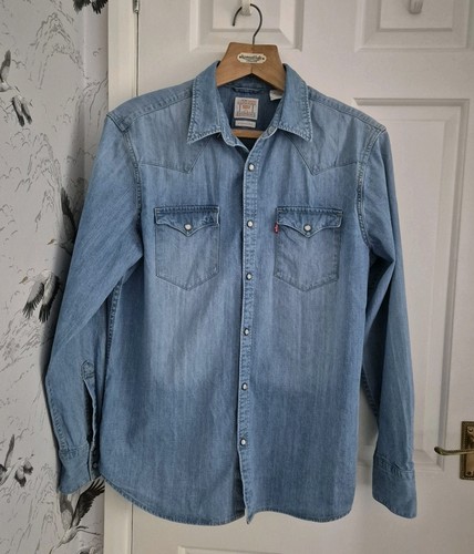 Levi camicia denim - camicia, uomo