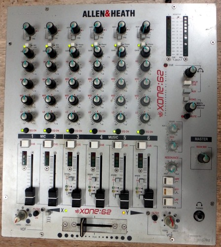 Mixer allen heath xone 62 - mixer,