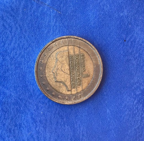 Moneta euro beatrix koningin - moneta,