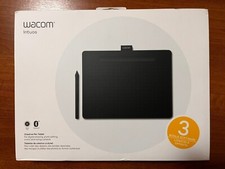 Tavoletta Grafica Intuos 10" Connettività Bluetooth 4.2 con Penna Medium Nera