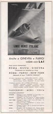 PUBBLICITA' 1952 LINEE AEREE