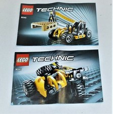 LEGO TECHNIC 8045 SOLLEVATORE TELESCOPICO libretto Instruction Booklet MANUALE