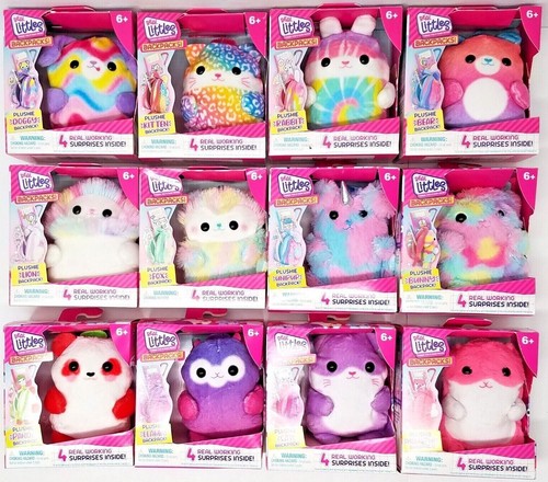 Zaino peluche real littles - peluche,