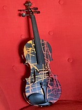 Violino contemporaneo pop art - violino,