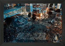 Shibuya Crossing di notte