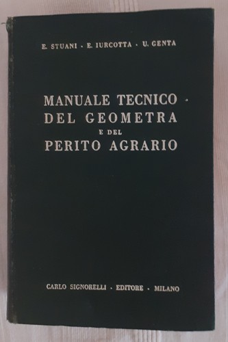 Manuale tecnico del - geometra, e