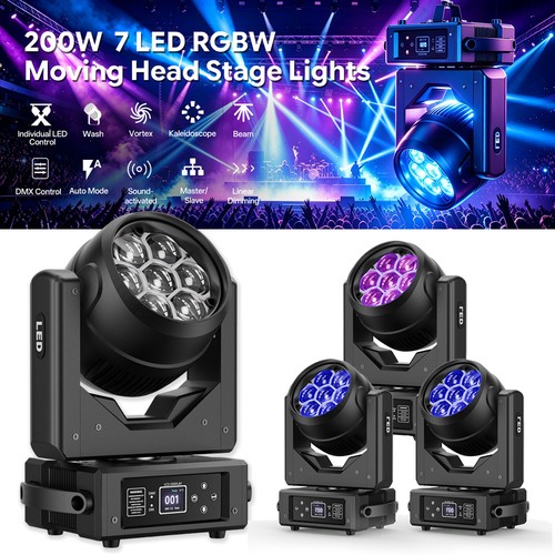 200 rgbw led bee eye - rgbw, 7